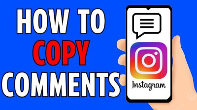 How to copy instagram comments on iphone & Android