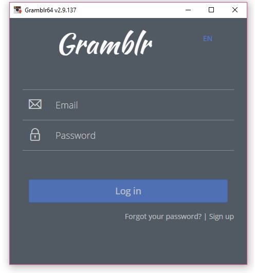 دانلود gramblr برای کامپیوتر