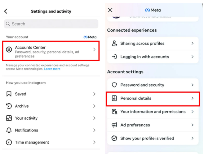 دی اکتیو اینستاگرام