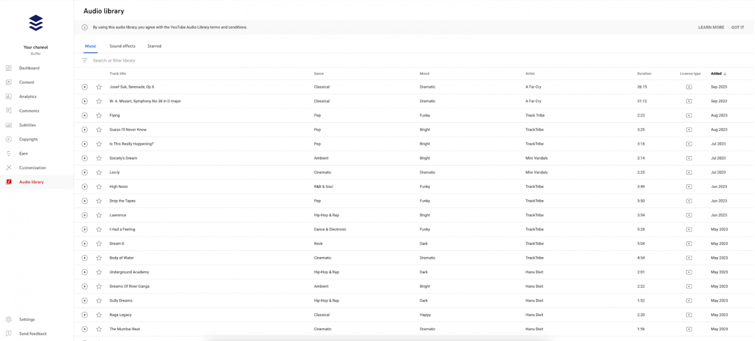 یوتیوب استودیو