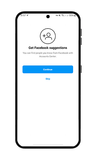 همگام سازی دوستان اینستاگرام و فیسبوک