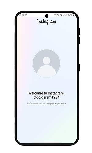 درست کردن پیج اینستاگرام 
