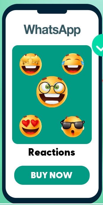 خرید ری اکشن واتساپ