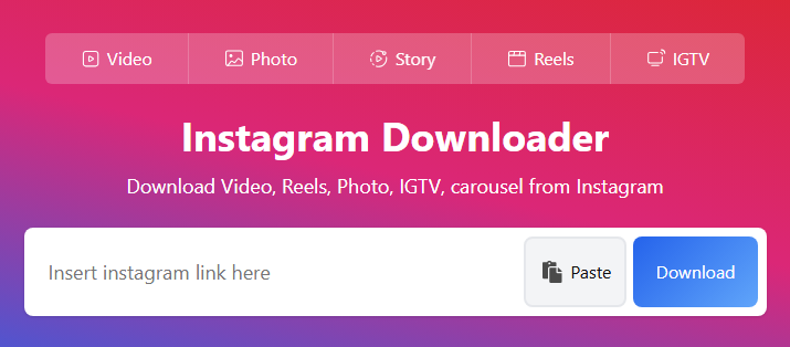 سایت دانلود از اینستاگرام