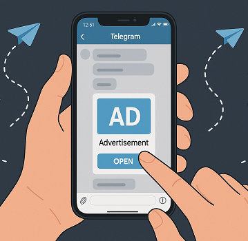 سفارش تلگرام ادز