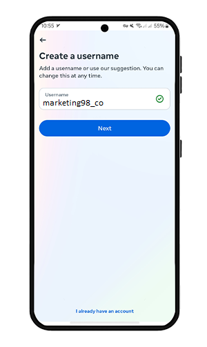 ساخت پیج اینستاگرام