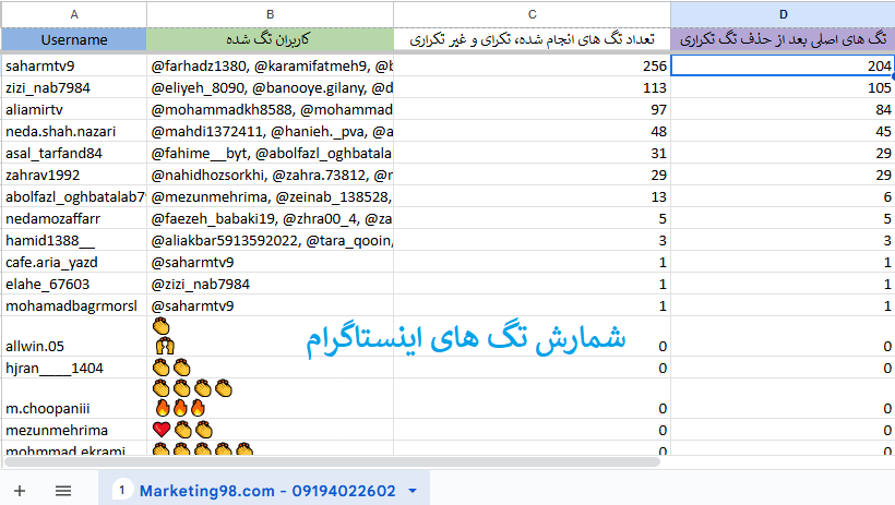 سایت شمارش کامنت اینستاگرام