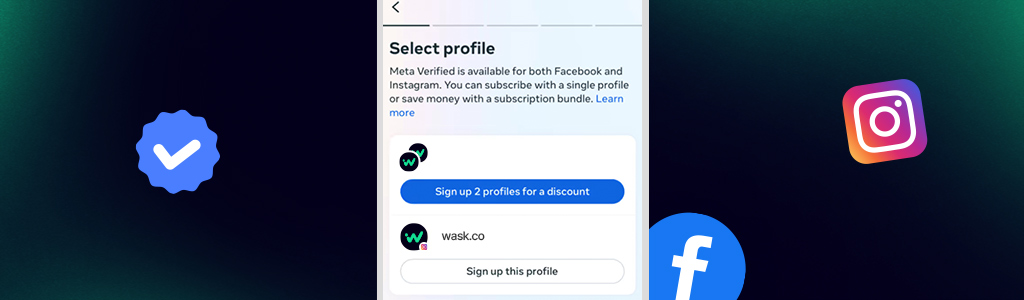 مرحله 2: نمایه ای را برای تأیید انتخاب کنید
