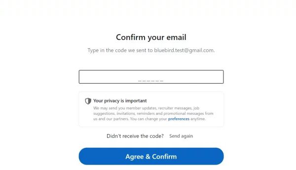 ساخت اکانت لینکدین